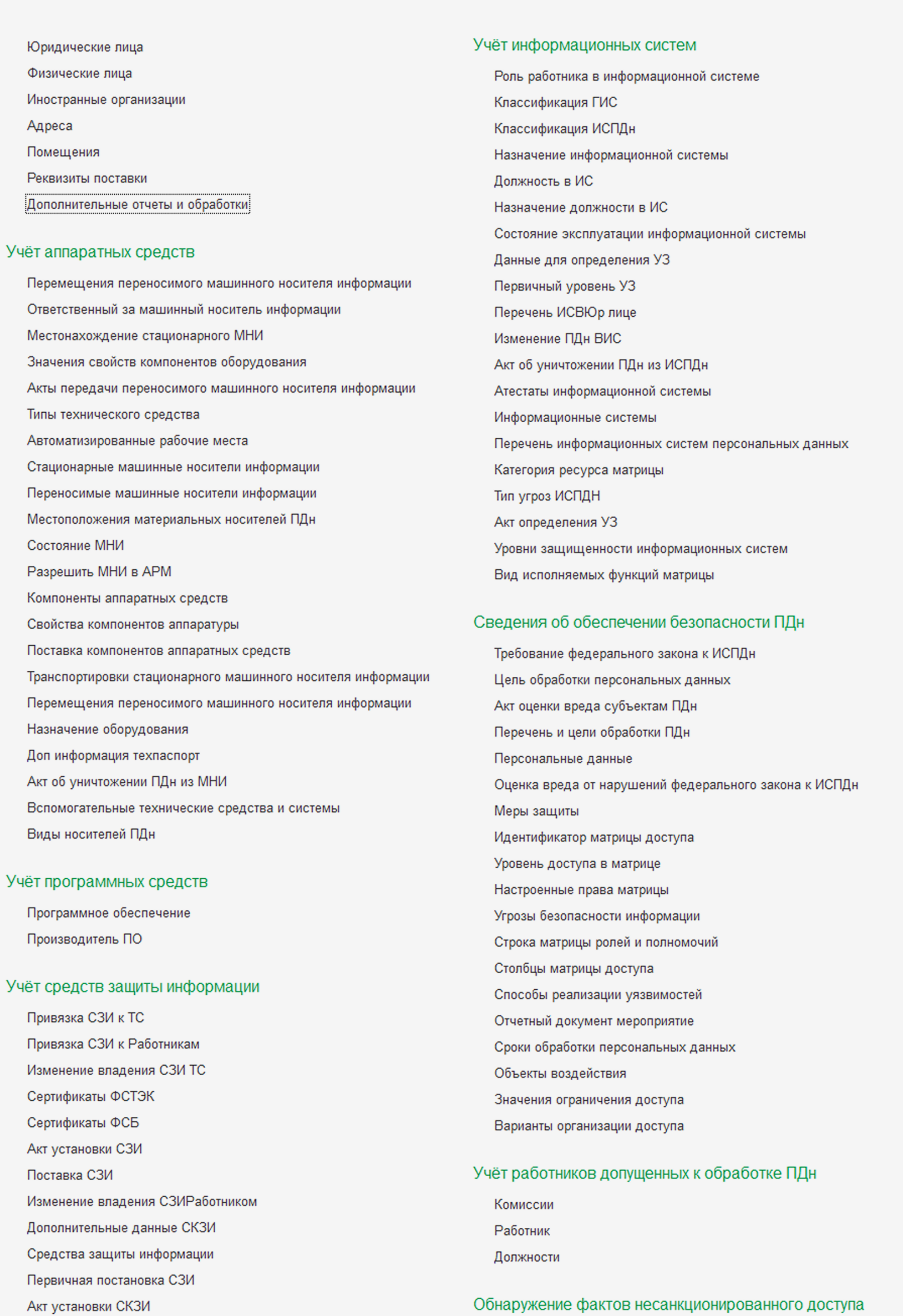 1C:Оператор персональных данных